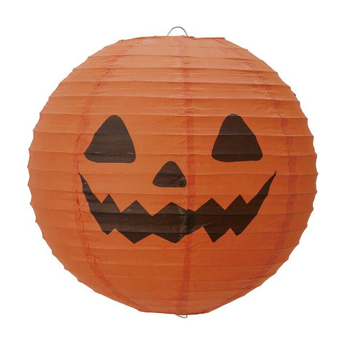 楽天市場】ハロウィン提灯 パンプキン ピンク 1個かわいい顔が