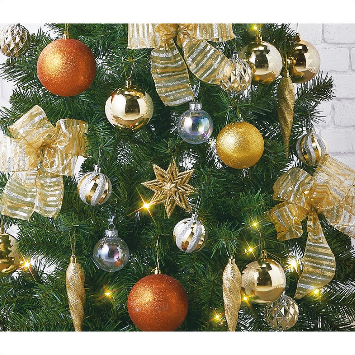 値頃 スリムツリーセット ゴールドリボン H150cmどんな場所にも飾りやすいスマートさが魅力 ゴールドリボンにシルバーの輝きをプラス ラメボールも添えたリッチなスリムツリーです クリスマスツリー 150cm おしゃれ 北欧 ライト Led スリム Fucoa Cl