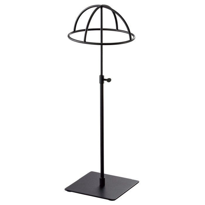 楽天市場】5点掛け帽子スタンド 黒 1台たくさんの商品を展示できて