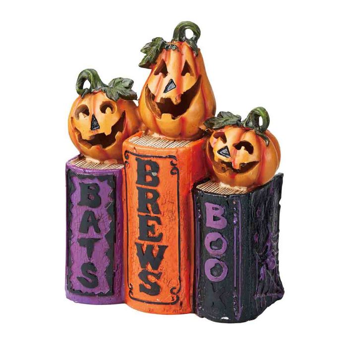 ★新品未使用 ★POTTERYBARN パンプキン　オブジェ　置物　ハロウィン パンプキンオブジェ【オレンジ】 | 5.イベント装飾用品,秋の装飾