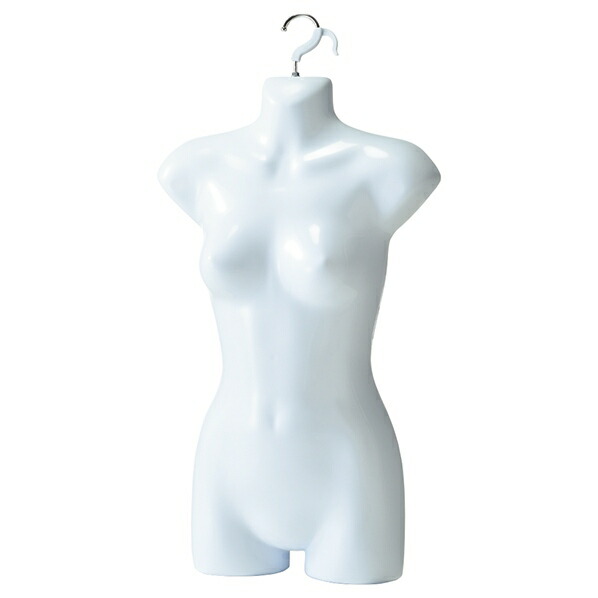 楽天市場】婦人前面ハーフトルソー(つや消しタイプ) 腕無し 白 1台