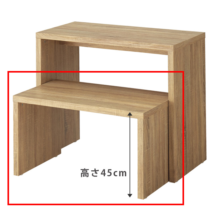 【大人気安い】ディスプレーテーブル 木製テーブル 電話台 店舗什器 中古 一般