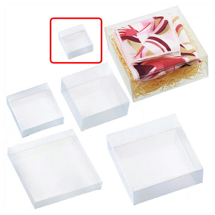 楽天市場 クリアボックス 8 5 8 5 2 5cm 10個中身が見えるクリア タイプ かぶせ式なので 紙パッキンなどとあわせたオシャレな詰合せも簡単です クリアケース 透明 ギフトボックス ラッピング クリアボックス 箱 包装 おしゃれ 業務用 ストア エキスプレス 楽天市場店