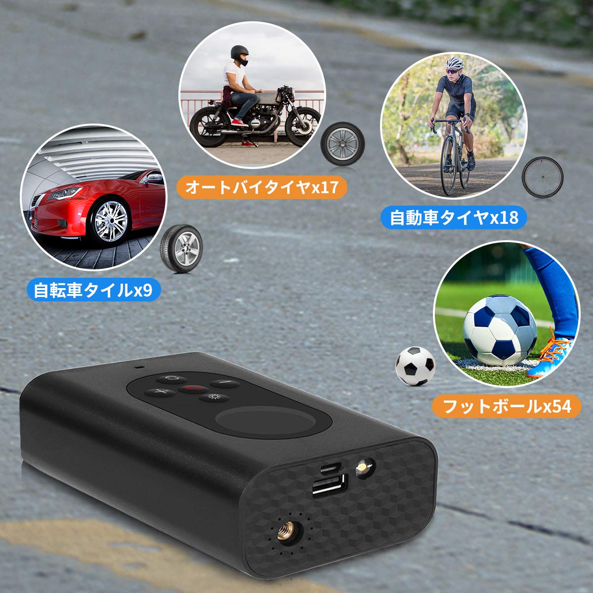 電動エアーポンプ 自動車タイヤエアーポンプ 自転車空気入れ 4000mah コードレス充電式 携帯ポンプ 電動モバイルポンプ スマートポンプ ボールポンプ デジタルタイヤインフレーター 小型エアポンプ Led懐中ライト 4000mahパワー バンク搭載 移動電源 Usb充電式 Rvcconst Com