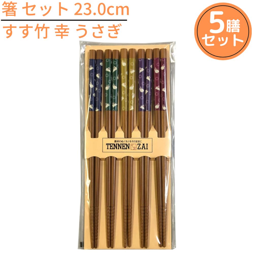 【楽天市場】【1000円ポッキリ 送料無料メール便】箸 5膳組 セット