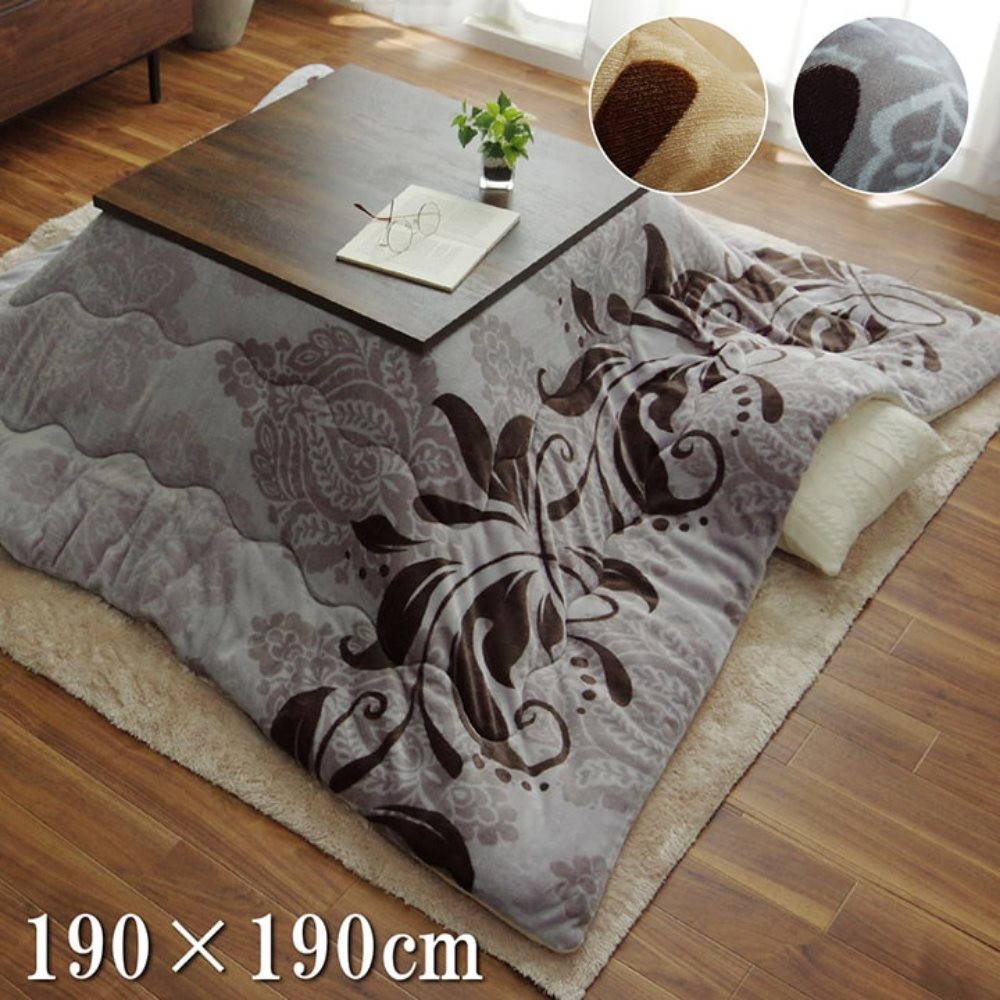 こたつ布団 正方形 掛け布団単品 エレガント 約190 190cm グラシア 洗える こたつ掛け布団 炬燵布団 北欧 コタツ こたつ 掛け布団 掛布団 コタツ布団 掛け布団 部分暖房 省エネ かわいい おしゃれ あたたかい 防寒対策 寒さ対策 あったかグッズ Tajikhome Com