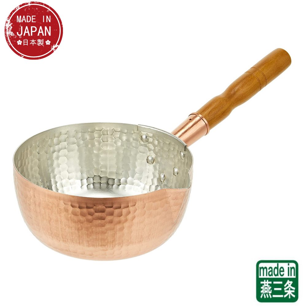 【燕三条】銅雪平鍋 21cm(2.2L) | ガス火専用 鍋 雪平鍋 行平鍋 片手鍋 銅鍋 銅製 燕三条 日本製 業務用 お家時間 ご自宅 本格 調理用品 おうち時間 趣味 料理 グッズ 手作り プロ仕様 14,118円