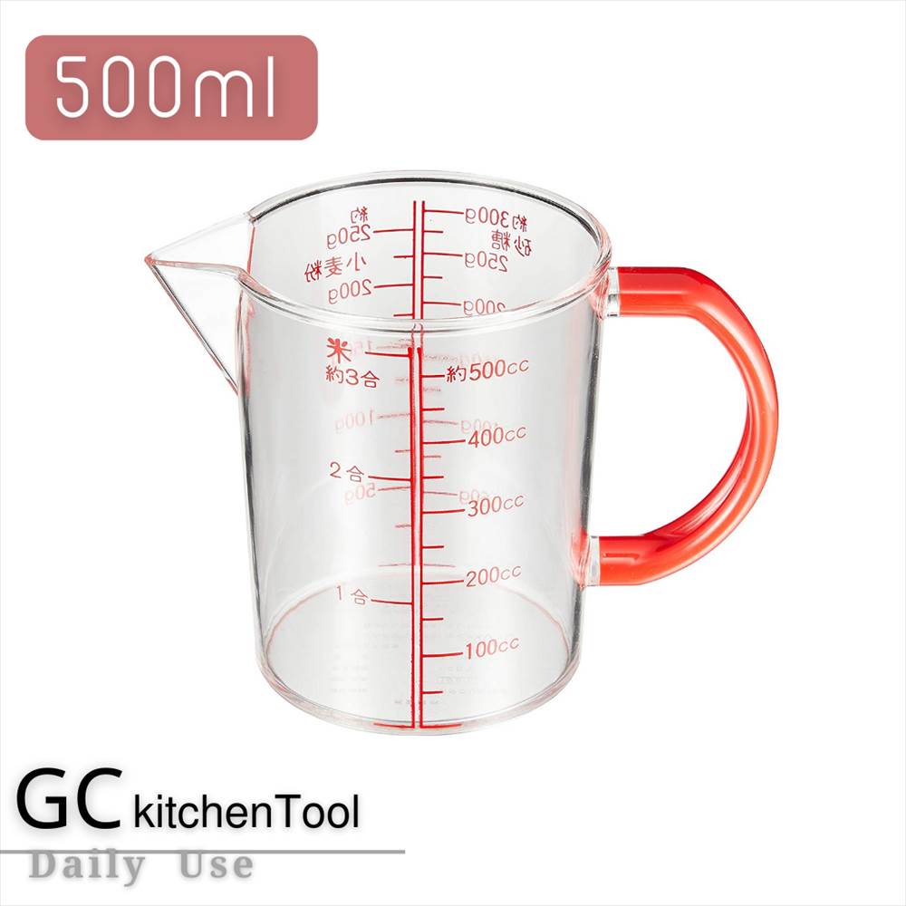 楽天市場 G Cook メジャーカップ ５００ｍｌ 計量カップ 軽量カップ 耐熱 おしゃれ シンプル 調味料カップ 計量コップ メジャーカップ メジャーコップ 食洗機対応 液体用 小麦粉用 下ごしらえ キッチンツール プラスチック 計量器具 丸福商店