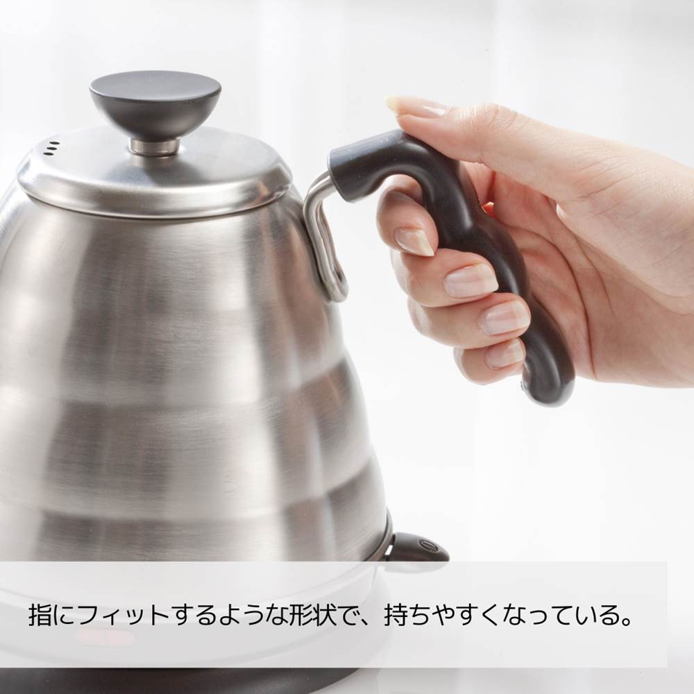 HARIO V60細口パワーケトル・ヴォーノ 最大800ml コーヒー 最小150ml 道具 [EVKB-80HSV] 珈琲 キャンプ用品 キャンプ  おいしい アウトドア hario ケトル ハリオ コーヒーケトル コーヒーポット シンプル 持ち運び シルバー ステンレス やかん 薬缶 お洒落 雑貨  おしゃれ ...