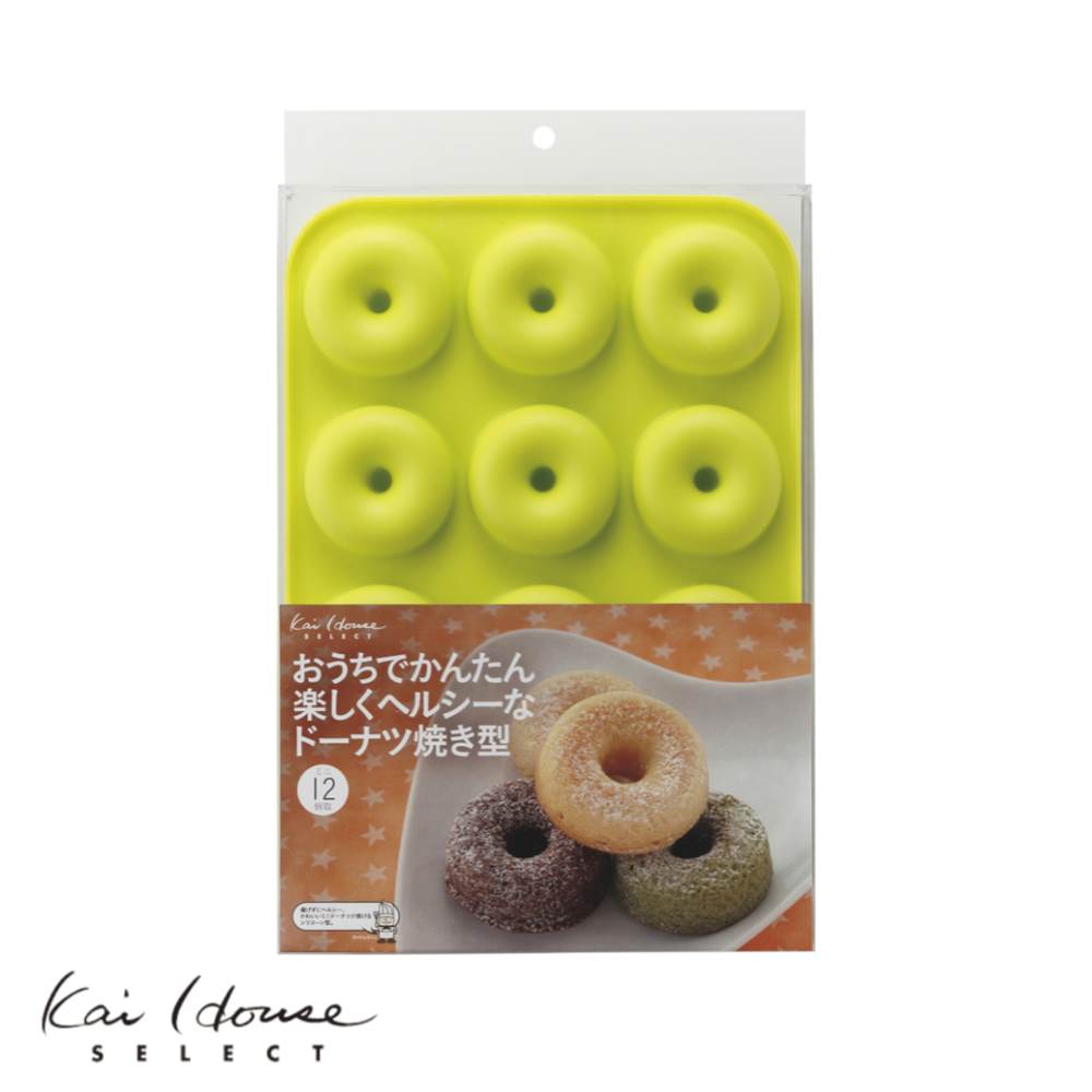 楽天市場】貝印 ドーナツ型 楽しくヘルシーなドーナツ焼き型