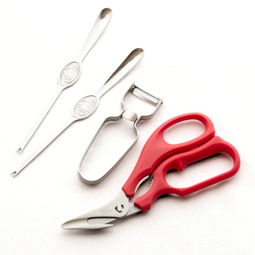 楽天市場】日本製 貝印 かにスプーン 4本セット / 20本セット | かに