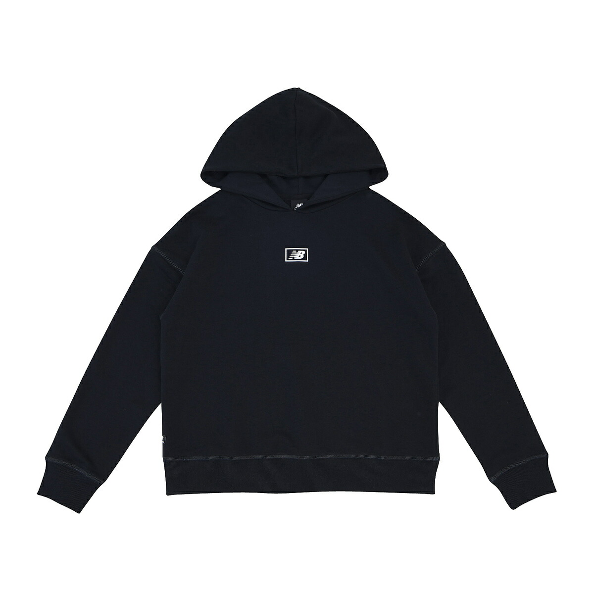 ニューバランス (New Balance) NB ESSENTIALS アメリカーナスウェットフーディー レディーススポーツウェア スポーツカジュアルトップス レディース BK WT33512BK