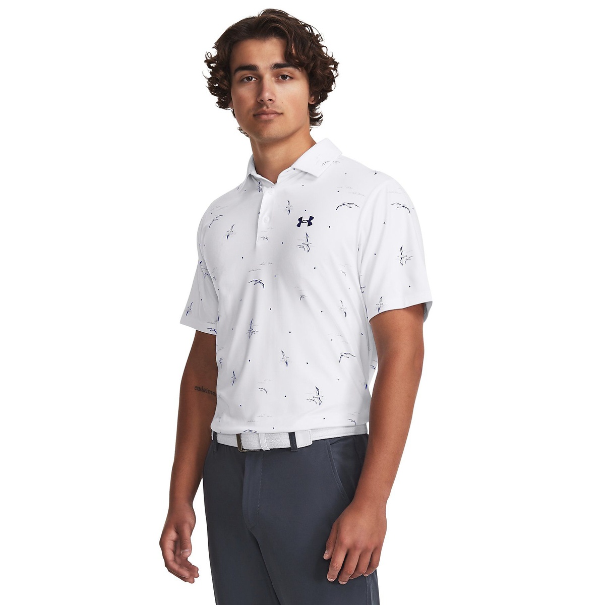 【楽天市場】アンダーアーマー (UNDER ARMOUR) UA PLAYOFF POLO 3.0 PRINT ゴルフ 半袖ポロ 半袖ハイ ...