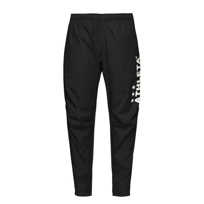アスレタ (ATHLETA) 裏地付きストレッチウインドパンツ(Jr) サッカー ジュニアウインド ジュニア BLK 02416J