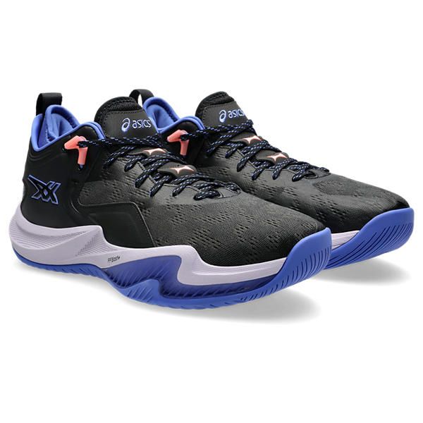 アシックス (ASICS) NOVA SURGE LOW 2 バスケットボール シューズ メンズ BLACK/SAPPHIRE 1061A051.001