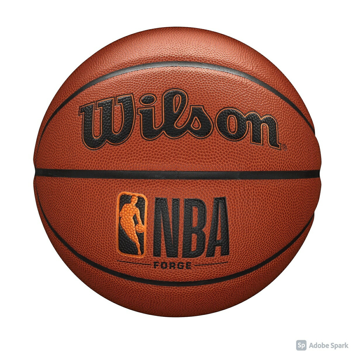 ウィルソン (WILSON) NBA FORGE BSKT SZ7 バスケットボール 7号ボール メンズ 7 ブラウン WTB8200XB07