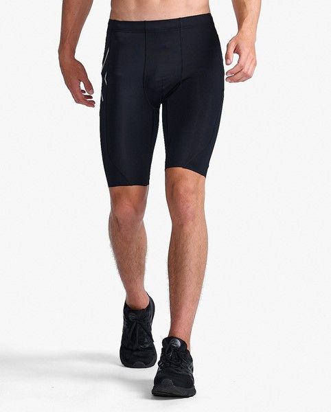 ツータイムズユー (2XU) エアロコンプレッションショート ランニング メンズサポートギア メンズ BLK/SRF MA6944B