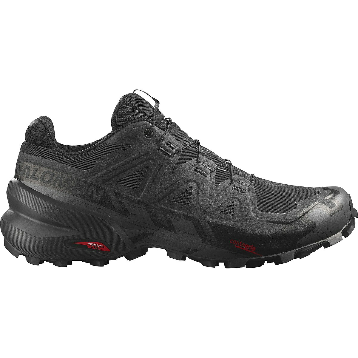 サロモン (SALOMON) SPEEDCROSS 6 GTX ランニング メンズトレイルランニングシューズ メンズ BLACK/BLACK/PHANTOM L41738600|メガスポーツ店