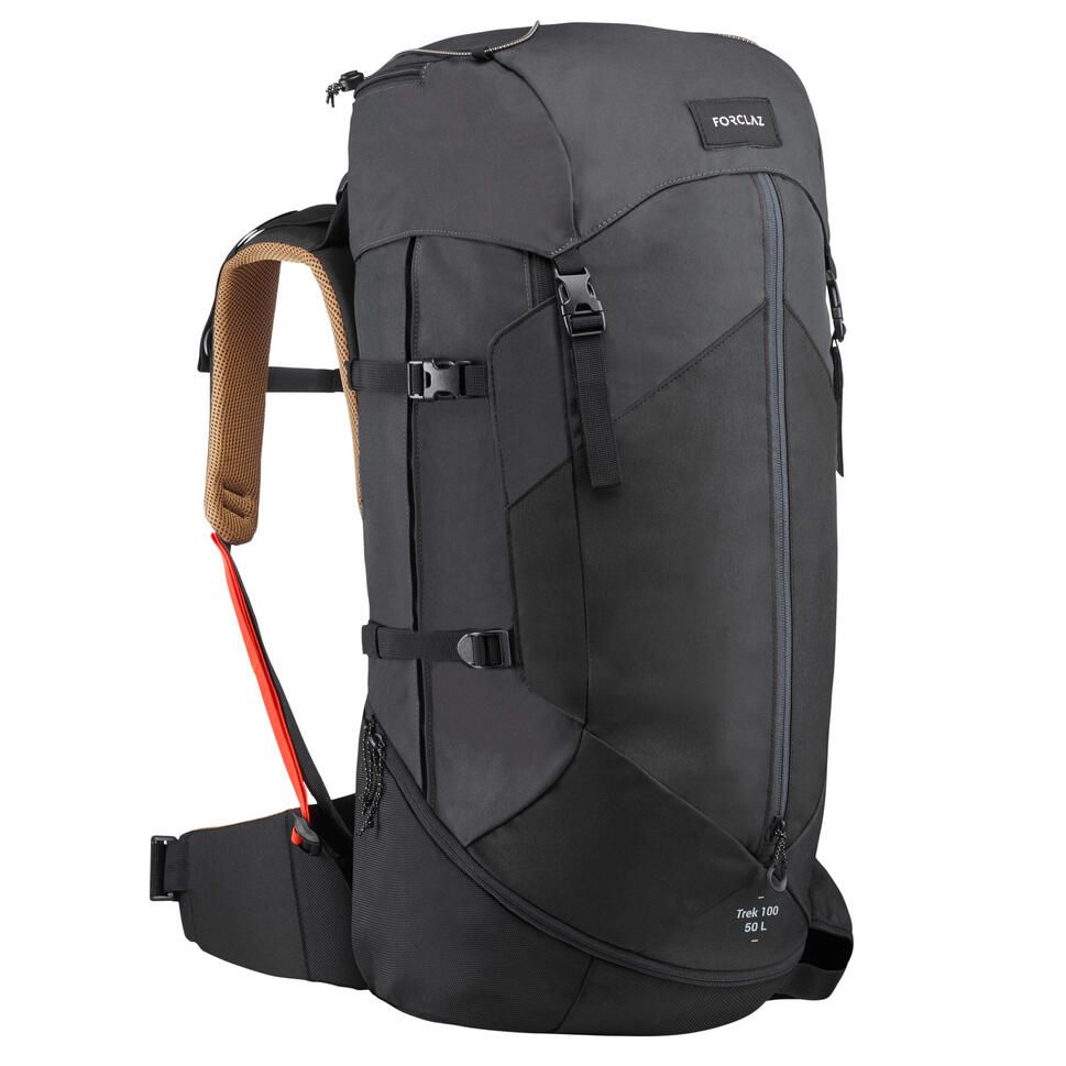 ケシュア (QUECHUA) ハイキングメンズバックパック50LBLK アウトドア トレッキングバッグ50L以上 メンズ 50L BLK 8559690 14,327円
