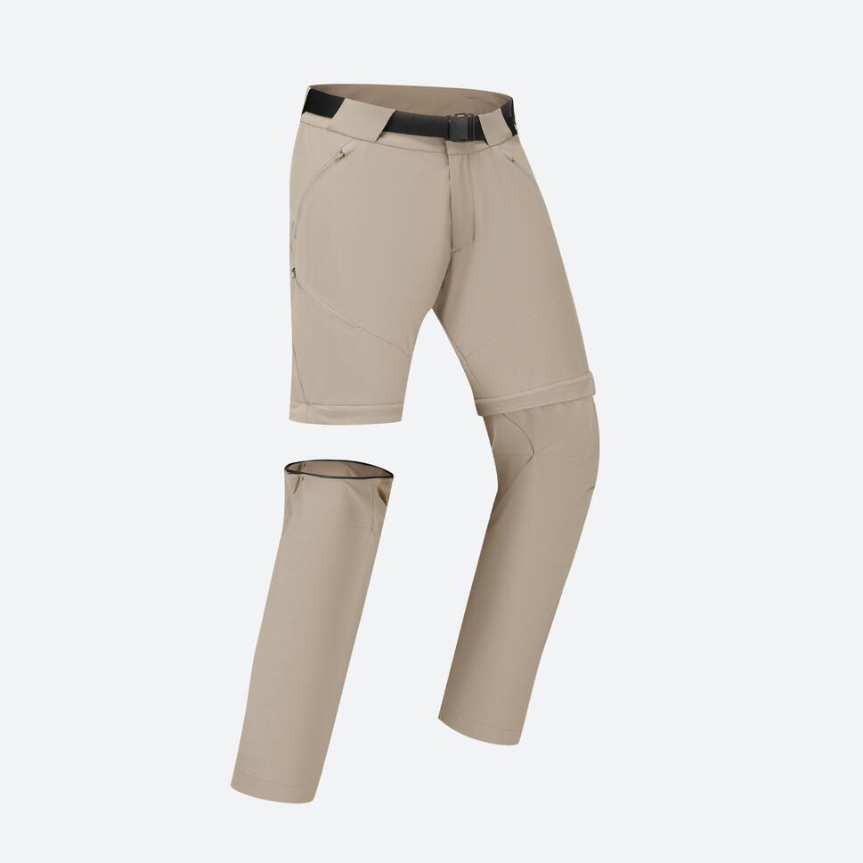 ケシュア (QUECHUA) MENSモジュラー式パンツ トレッキング アウトドア ロングパンツ メンズ BGE 8926763