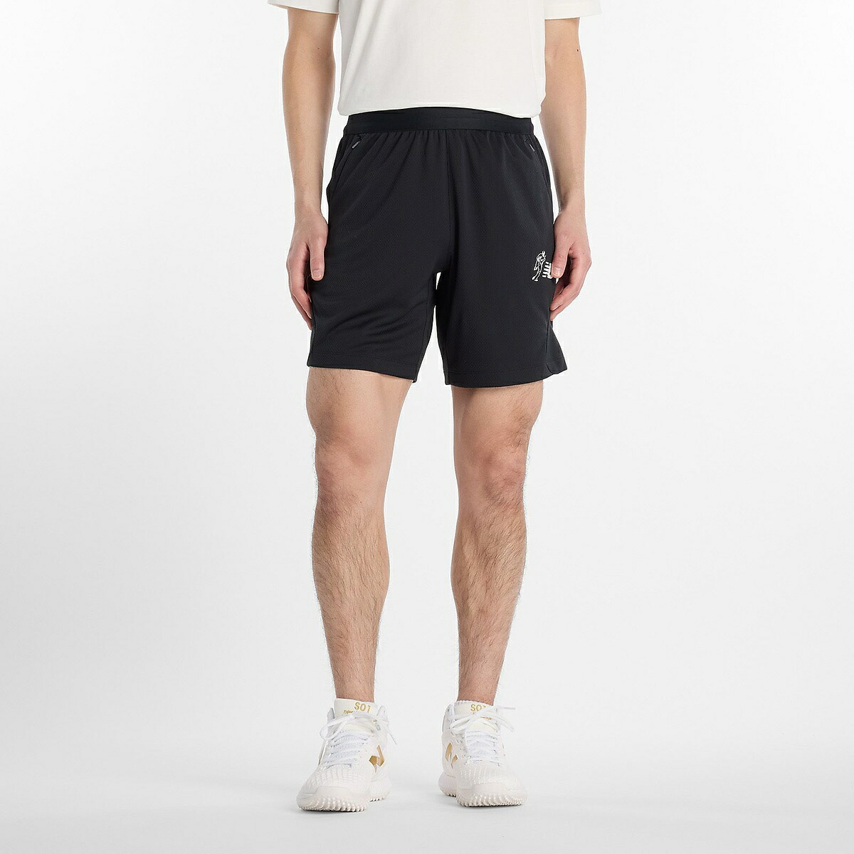 ニューバランス (New Balance) 大谷翔平シグネチャーパフォーマンスストレッチショーツ メンズスポーツウェア ショートパンツ メンズ BLACK MB61T7YQBK