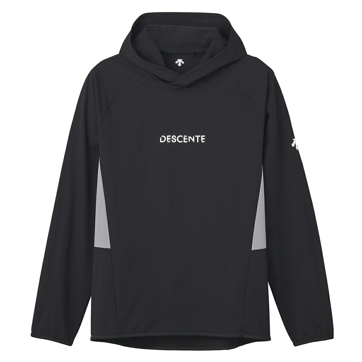 デサント (DESCENTE) ウォームアップジャケット バレーボール 半袖Tシャツ BKGY DV4FJK01U BKGY