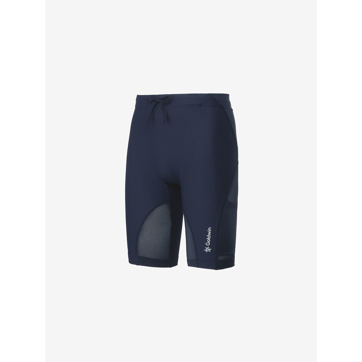 ゴールドウイン (GOLDWIN) IMPACT AIR CARGO HALF TIGHTS(インパクトエアーカーゴハーフタイツ) ランニング メンズサポートギア メンズ ブラック GC15152 BK