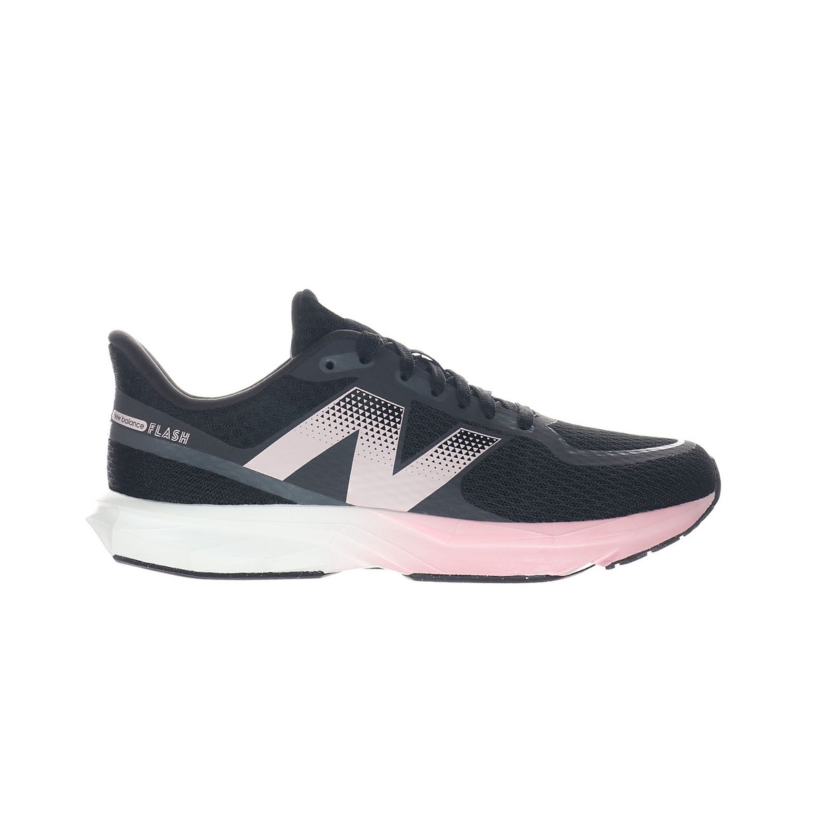 ニューバランス (New Balance) DynaSoft Flash v7 ランニング レディースチャレンジランナーシューズ レディース BLACK/PINK WFLSHBP7B