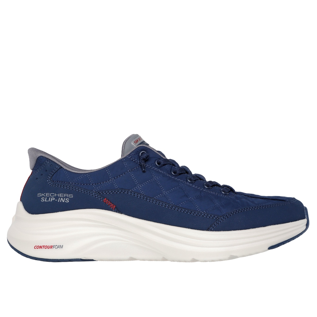 スケッチャーズ (SKECHERS) CONTOUR FOAM - COZY FIT カジュアルウォーキング シューズ メンズ NVGY 232619