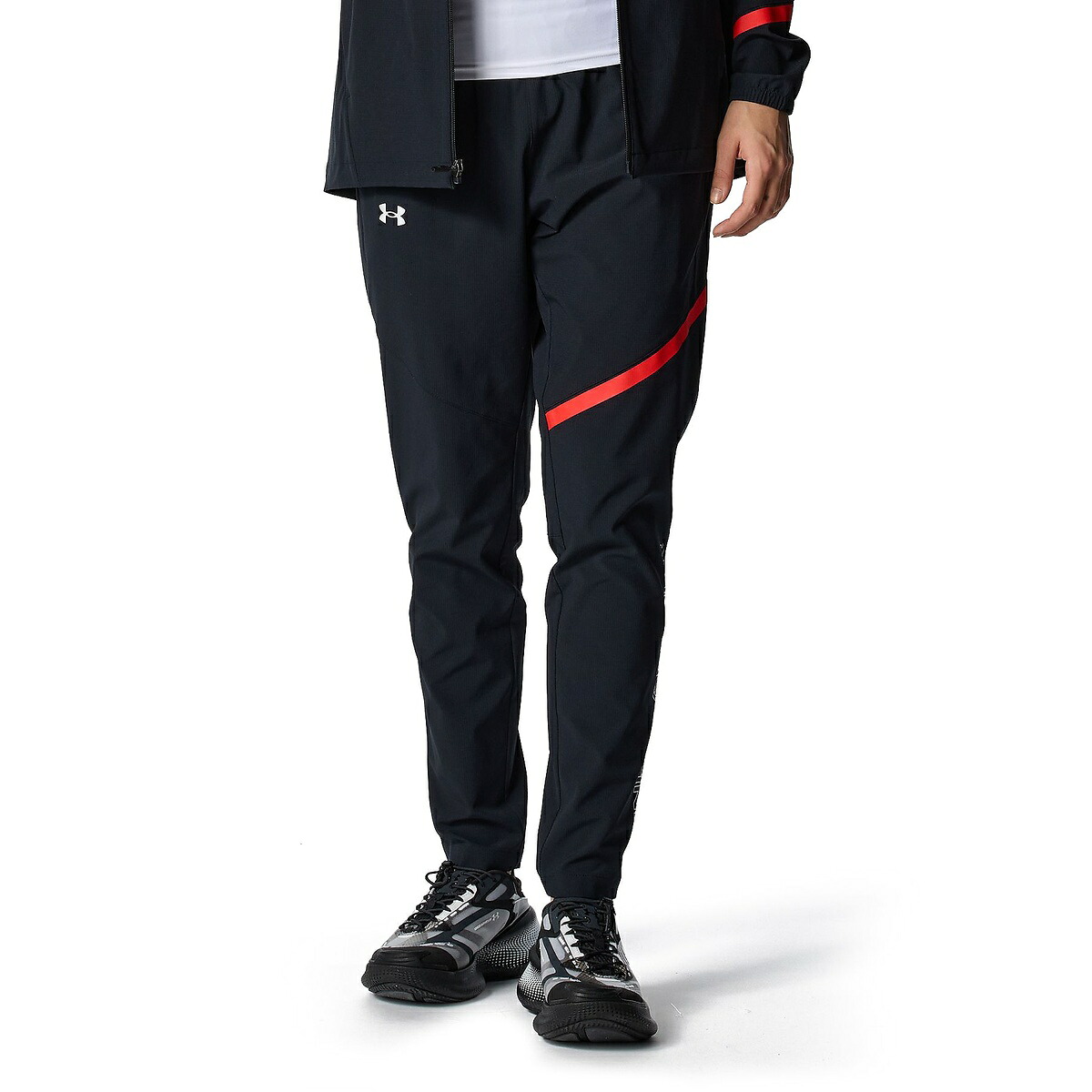 アンダーアーマー (UNDER ARMOUR) UA WOVEN PANTS レディーススポーツウェア ウインドアップパンツ レディース Black / / 6015059 001