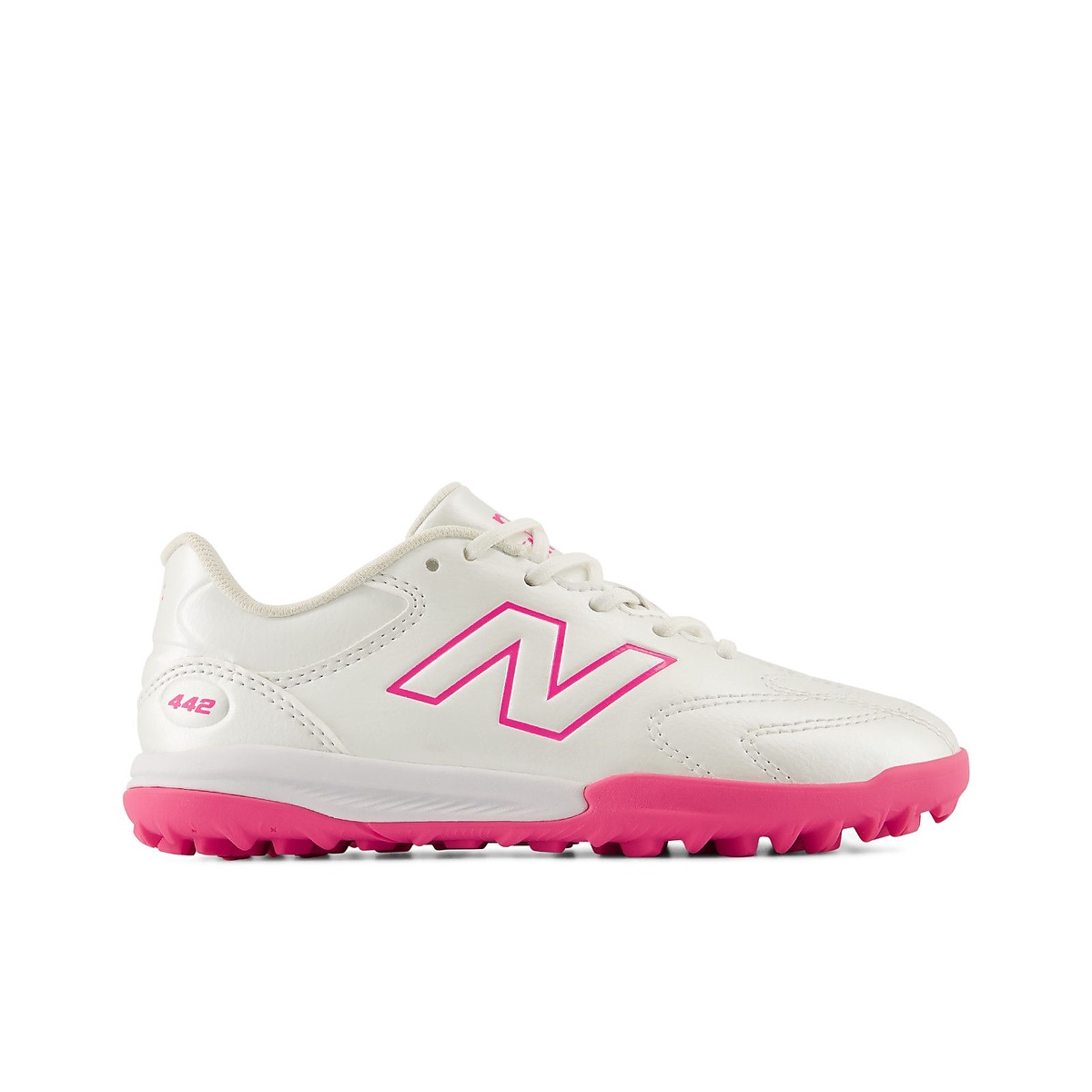 ニューバランス (New Balance) 442 Team TF Jnr V3 サッカー ジュニアターフ ジュニア WHITE Y43T58XW