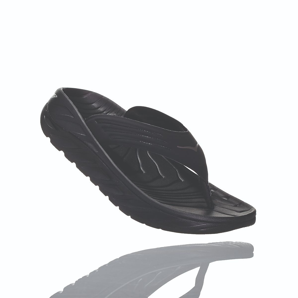 ホカ オネオネ (HOKA ONEONE) M ORA RECOVERY FLIP シューズ メンズサンダル ウォーターシューズ メンズ BLACK / DARK GULL GRAY 1099675-BDGGR
