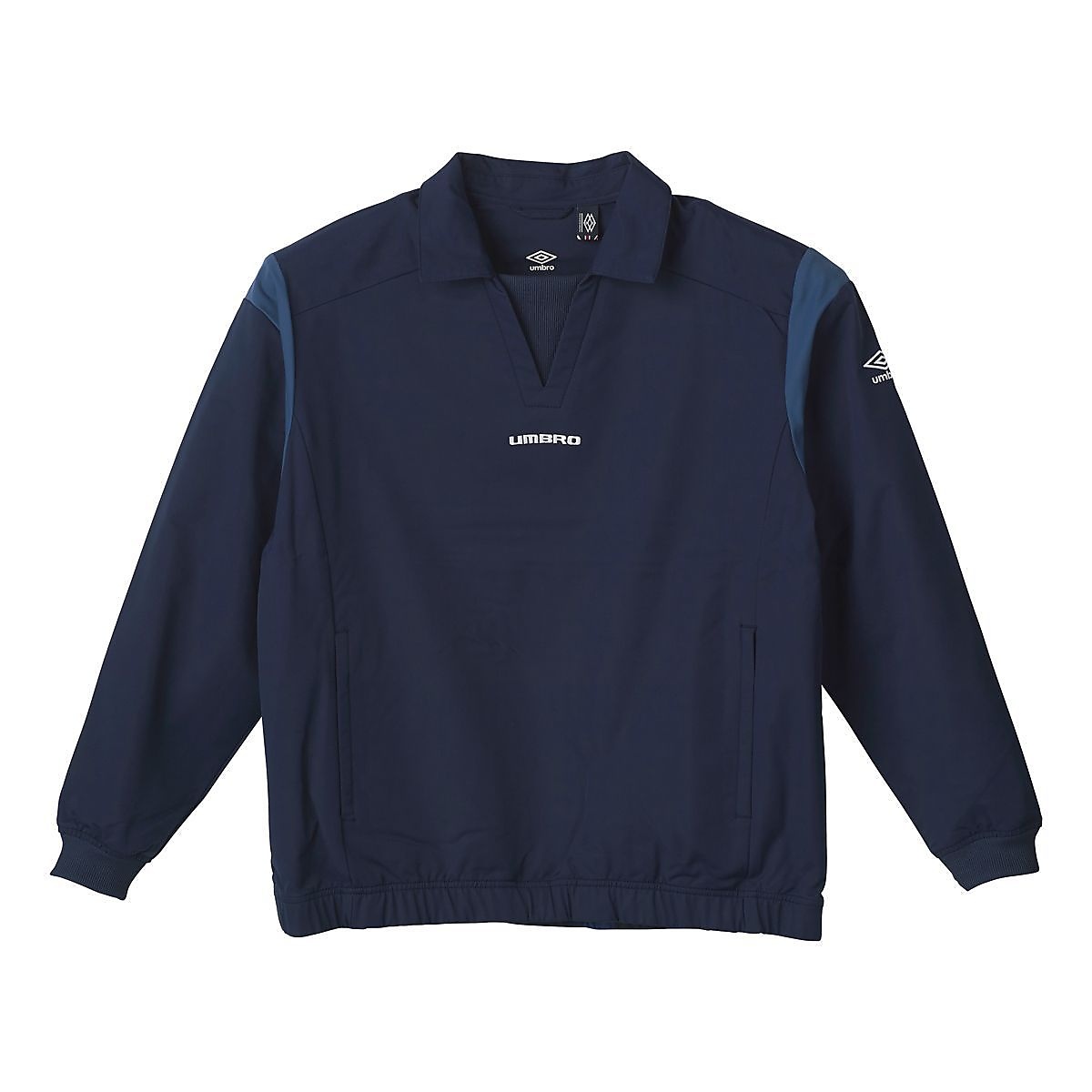 アンブロ (UMBRO) 100周年　ドリルトップ サッカー ウォームアップ NVY UUUXJK00 NVY