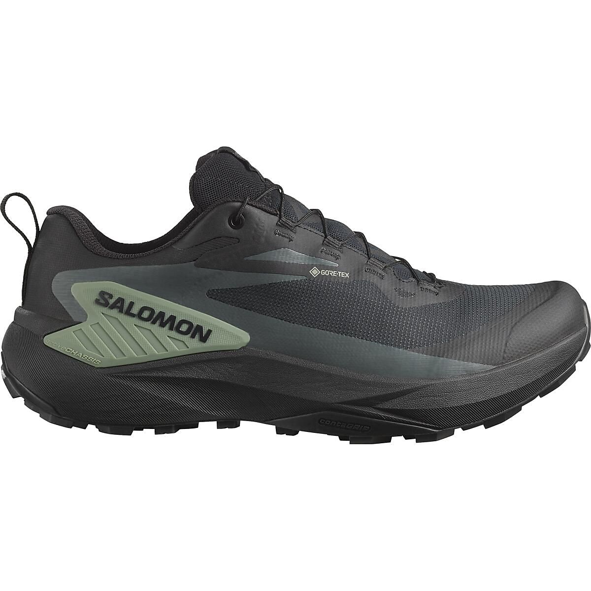 サロモン (SALOMON) GENESIS GTX ランニング レディースサポートギア メンズ Black/Agave Green/Urban Chic L47518700