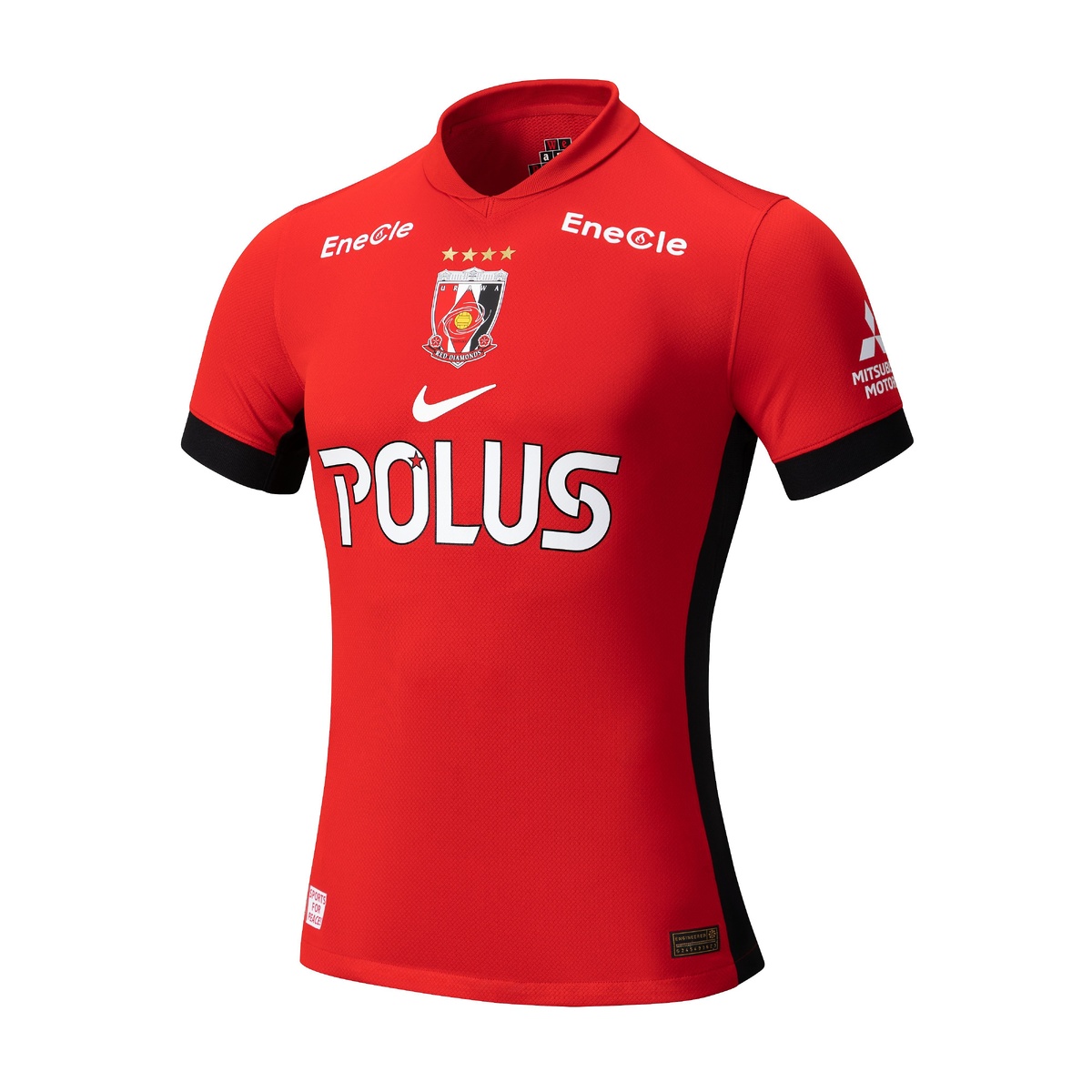 ナイキ (NIKE) 2025浦和レッズアホームレプリカユニフォームジュニア用 サッカー Jリーグ ジュニア スポーツレッド/ブラック/ホワイト HJ1751-611