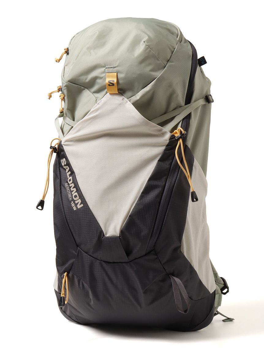 サロモン (SALOMON) AEROTREK 18 WOMEN アウトドア トレッキングバッグ~30L未満 レディース SEAGRASS/SILVER CLOUD/Nine Iron LC2467700｜メガスポーツ店
