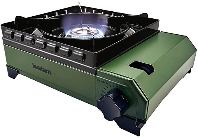 イワタニ (IWATANI) I カセットフータフまる(オリーブ) キャンプ用品 ガソリンバーナー オリーブ CB-ODX-1-OL|メガスポーツ店
