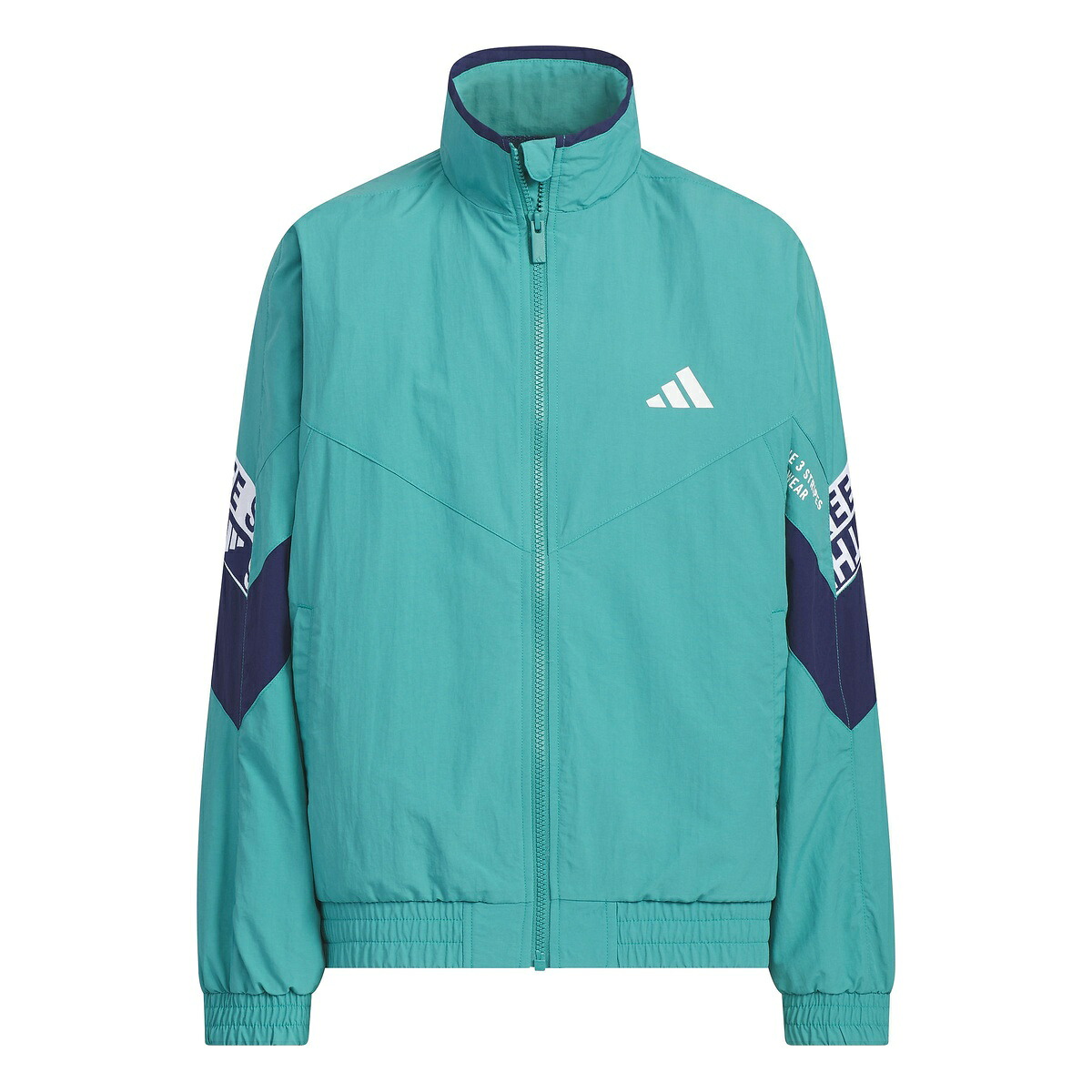 アディダス (adidas) UWORDウーブンジャケット ジュニアスポーツウェア ウインドジャケット ボーイズ ピュアティール DC094 KA3783
