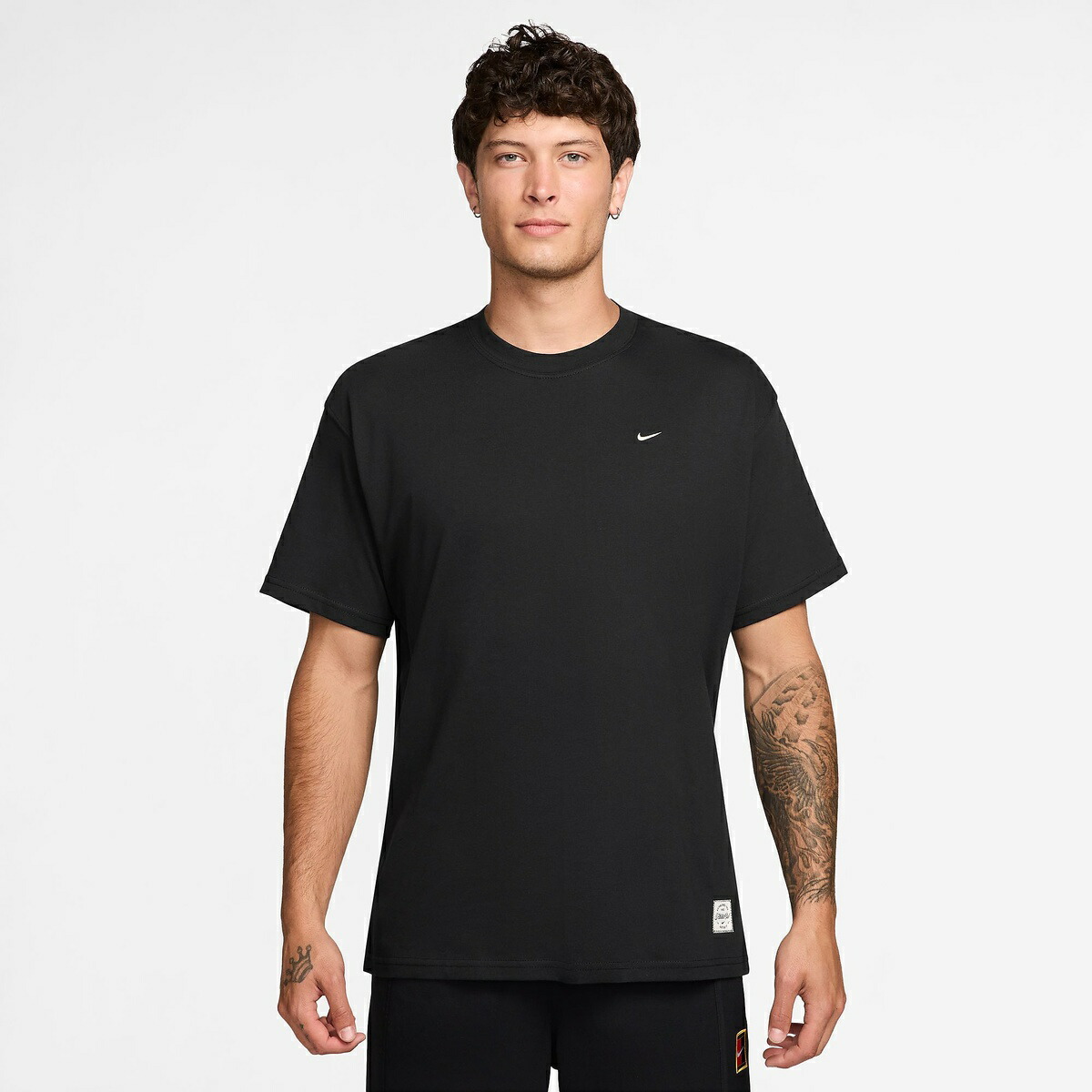 ナイキ (NIKE) AS M NK TEE LSE NAC PATCH メンズスポーツウェア 半袖シャツ メンズ BLACK IH1960-084