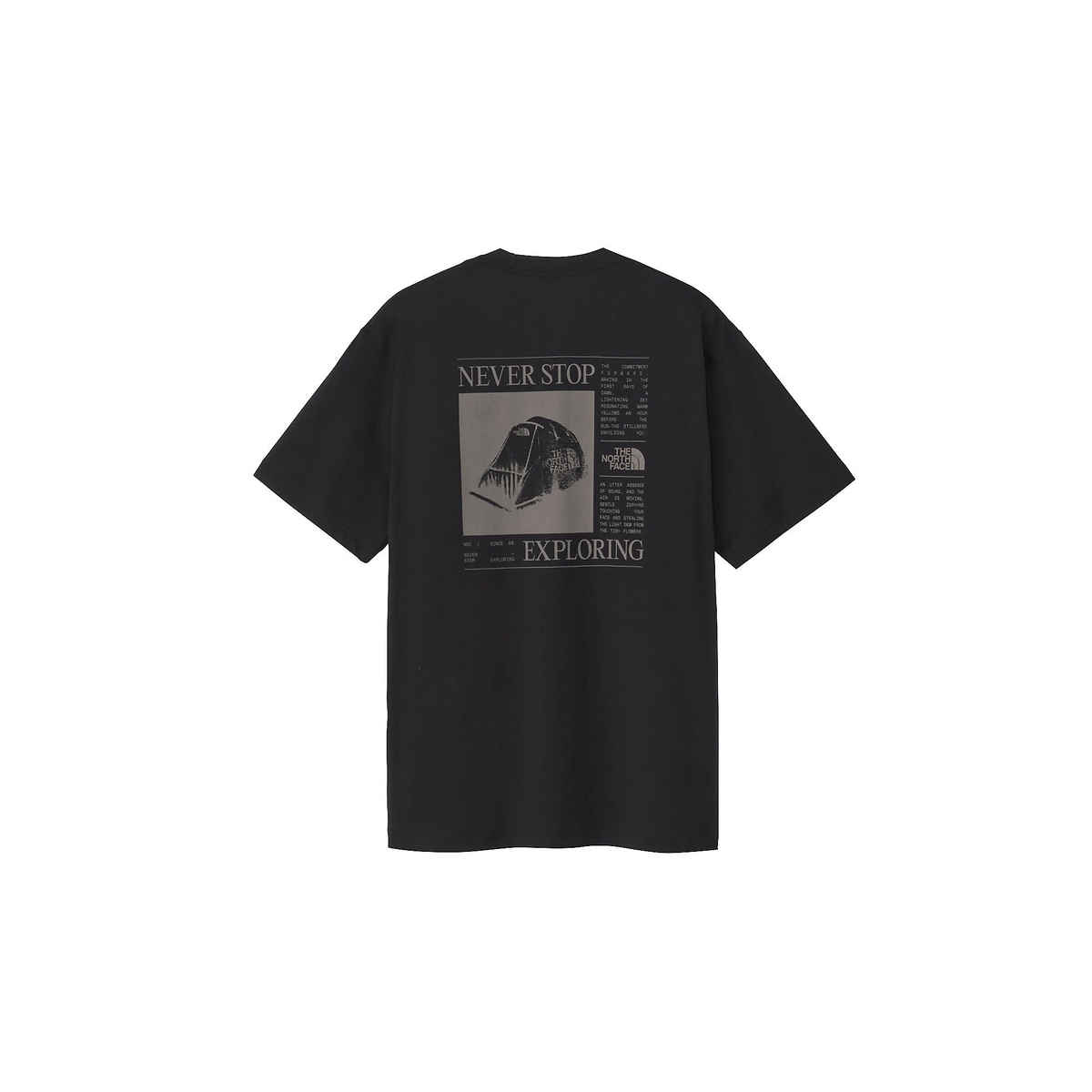 ザ・ノース・フェイス (THE NORTH FACE) S/S RAYS OF DAWN T(S/Sレイズオブドーンティ-) アウトドアカジュアル 半袖Ｔシャツ K NT82530 K