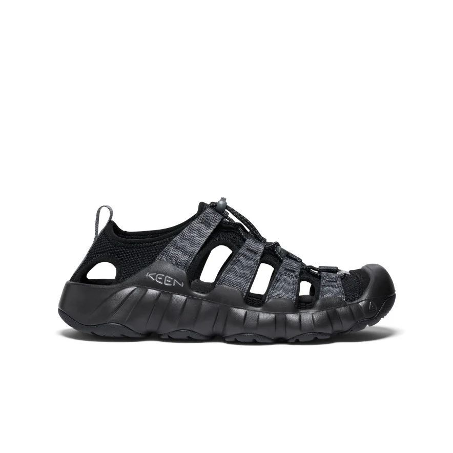 キーン (KEEN) HYPERPORT H2 シューズ メンズアウトドアカジュアル メンズ BLACK/STEEL GREY 1028652|メガスポーツ店