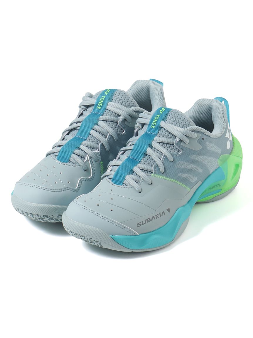 ヨネックス (YONEX) サブアクシアGTメンGTウィメン バドミントンシューズ レディース グレイッシュグリーン SHBSG1LY 267｜メガスポーツ店