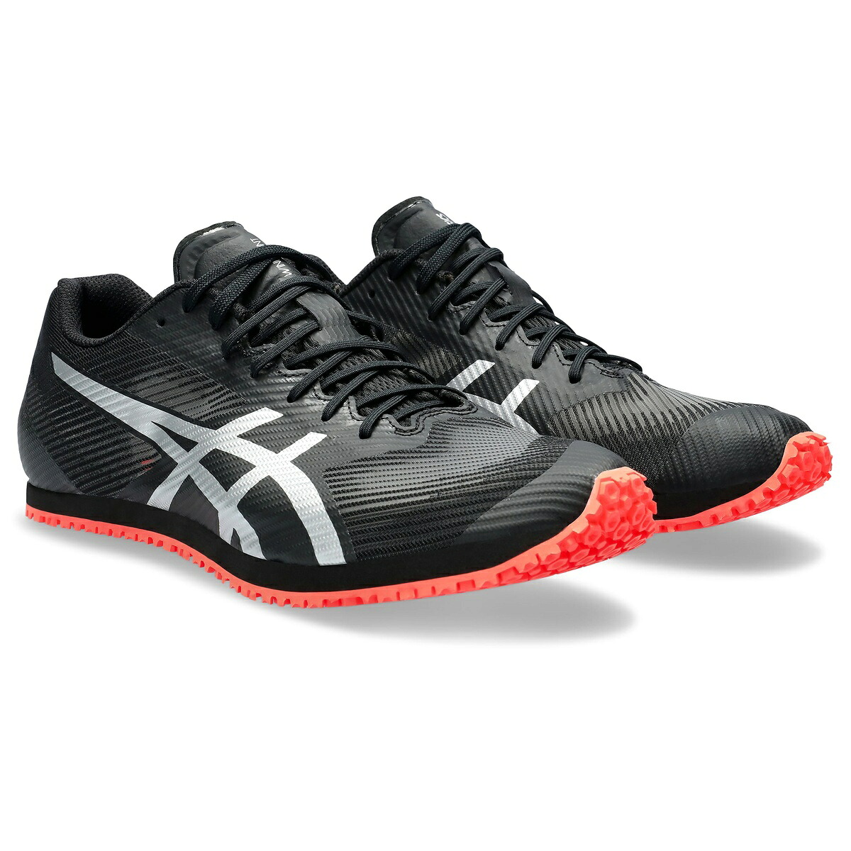 アシックス (ASICS) WINDSPRINT 3 ランニング スパイク BLACK/PURE SILVER 1093A208.001 12,479円