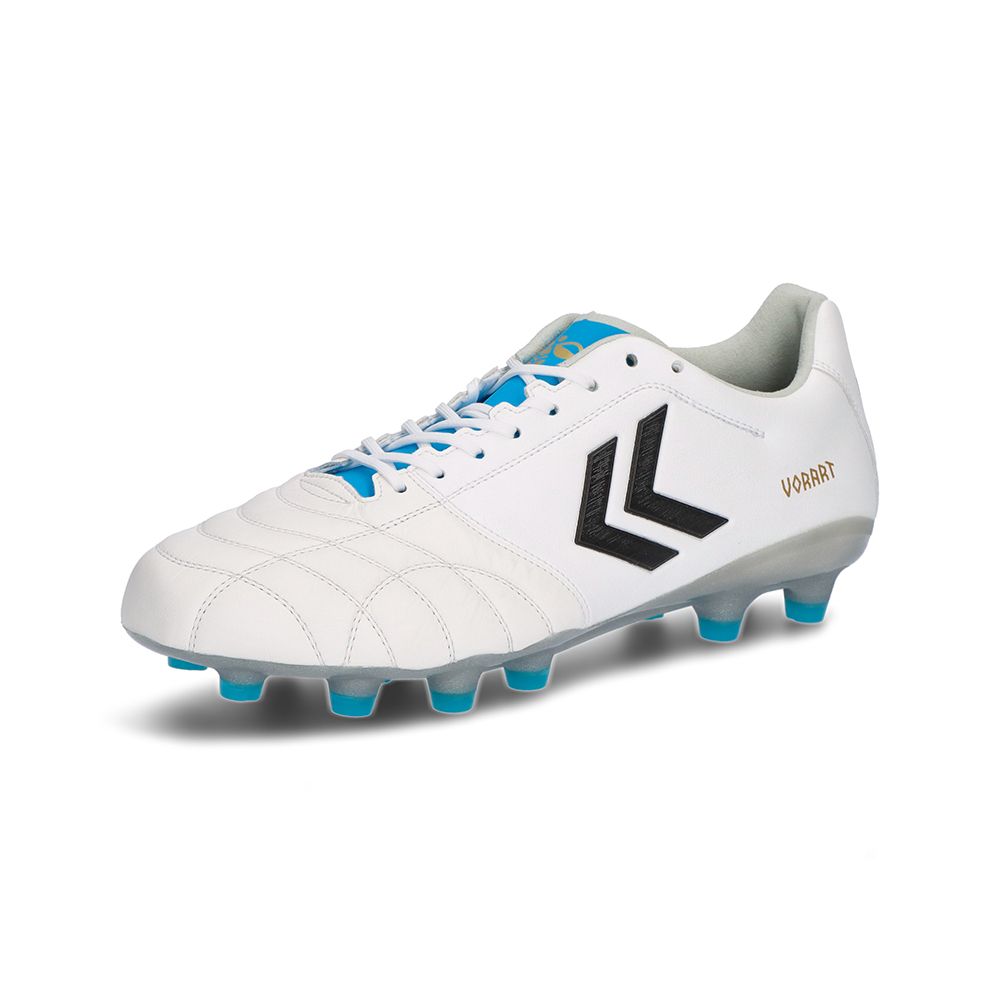 ヒュンメル (hummel) ヴォラート3 PRO WIDE サッカー スパイク WHITE/SAX HAS1244W-1075
