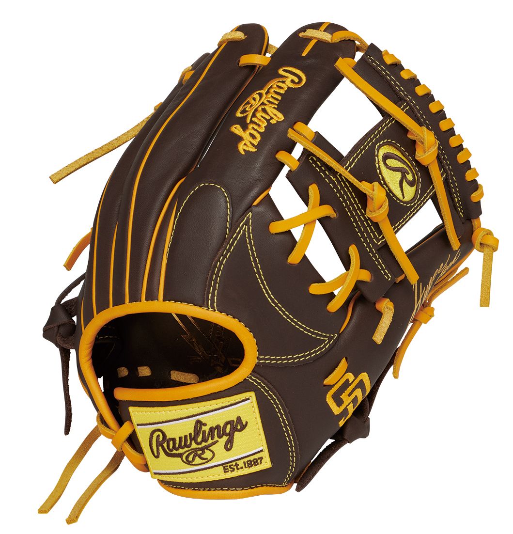 ローリングス (Rawlings) ジュニア軟式 HYPER TECH MLB TEAM(ハイパーテックエムエルビーチーム)N6L - サンディエゴ・パドレス 野球 少年軟式グローブ ジュニア SPD GJ5HTMN6L-SPD｜メガスポーツ店