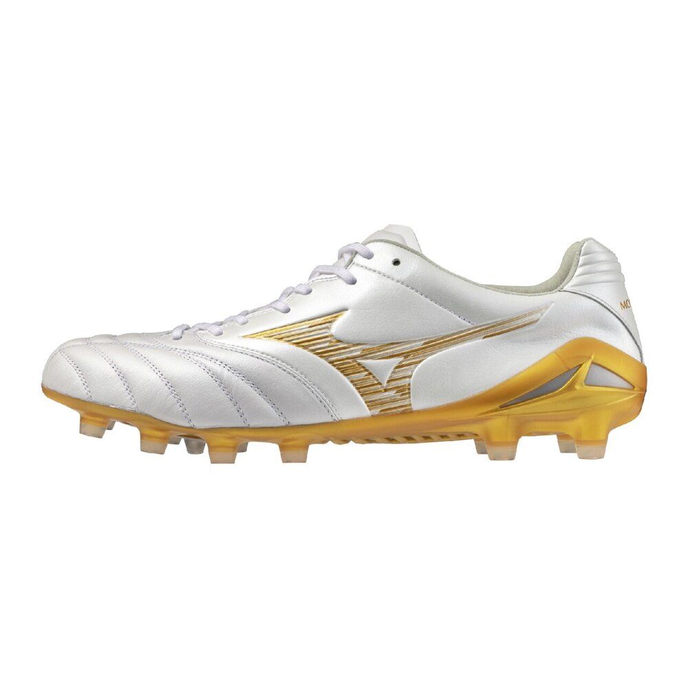ミズノ (MIZUNO) モナルシーダネオ 3 ELITE サッカー スパイク ホワイト&times;ゴールド P1GA262050｜メガスポーツ店