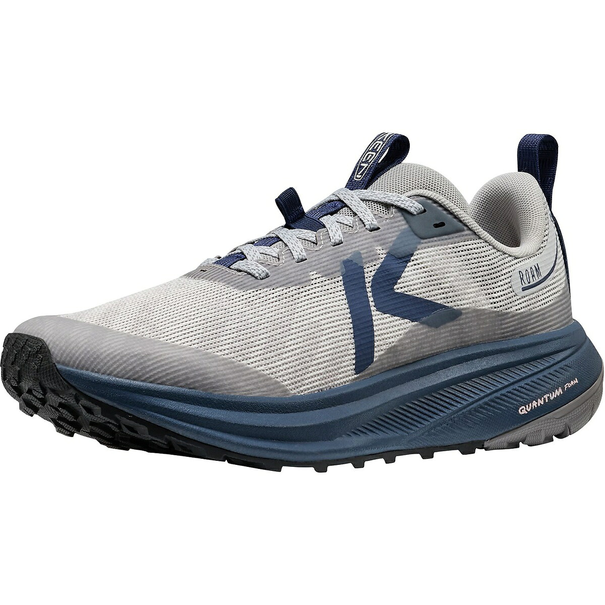 キーン (KEEN) ローム(ROAM) ランニング メンズトレイルランニングシューズ メンズ ALLOY/NAVAL ACADEMY 1032327｜メガスポーツ店