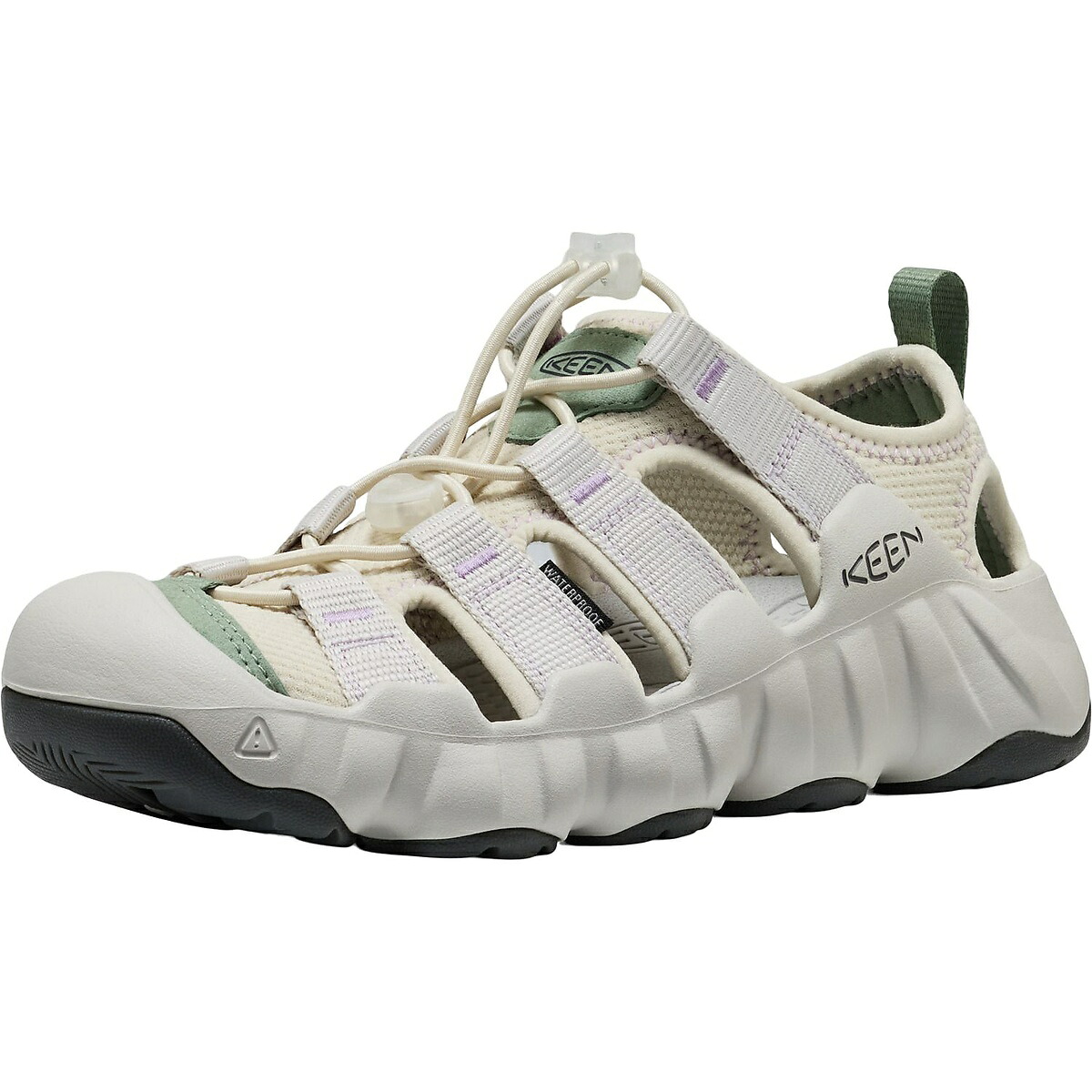キーン KEEN ハイパーポート エイチツー HYPERPORT H2 レディース スポーツサンダル ウォーターシューズ スニーカーサンダル アウトドア キャンプ フェス 水陸両用 LILY PAD/ORCHID BLOOM 1031747｜メガスポーツ店