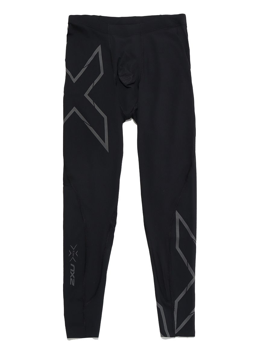 ツータイムズユー (2XU) MCSランコンプタイツ ランニング メンズサポートギア メンズ BLK/BRF MA5305B|メガスポーツ店
