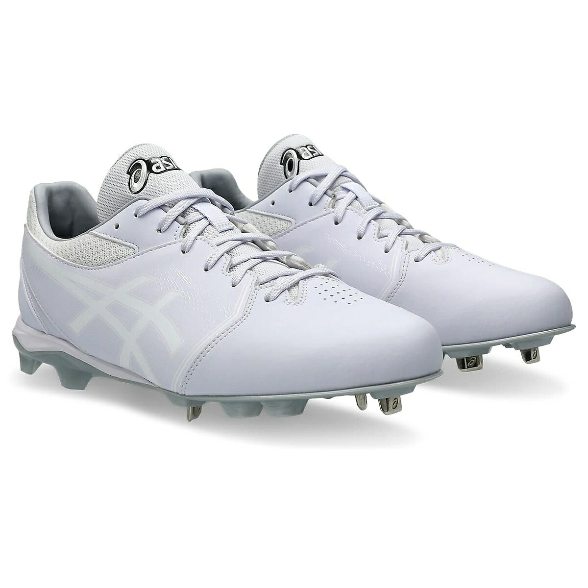 アシックス (ASICS) NEOCONNECT 野球 樹脂底スパイク WHITE/WHITE 1123A055.110|メガスポーツ店
